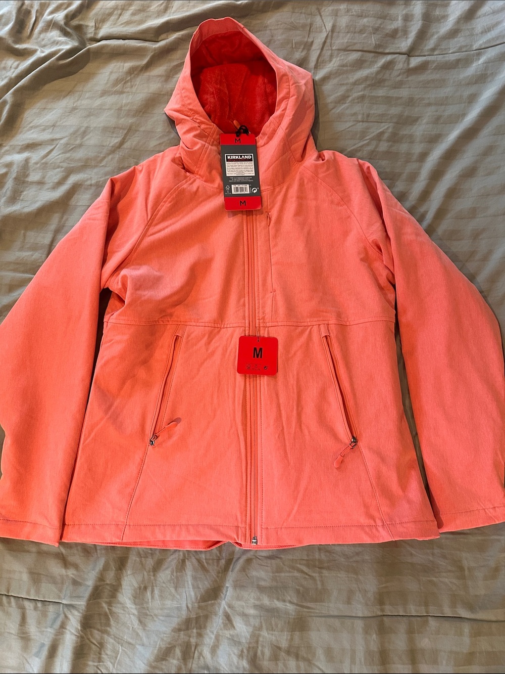 Kirkland Signature Coral Hooded Jacket